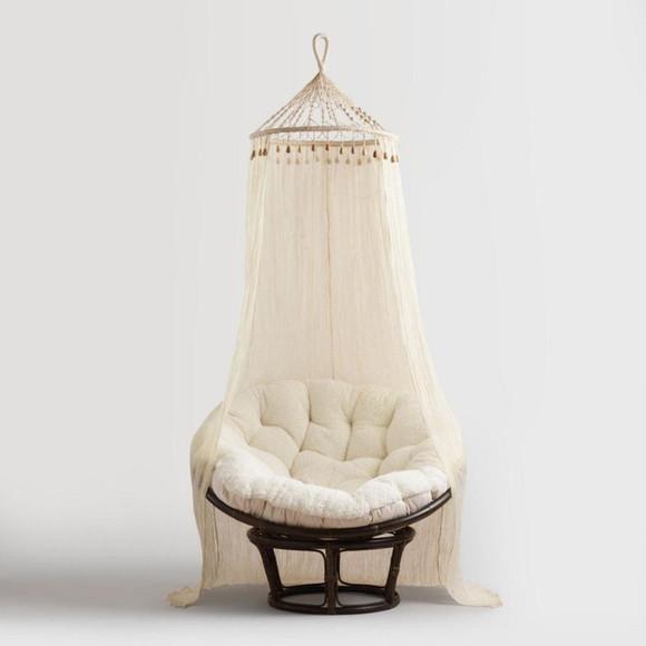 Brisa Dossel mosquiteiro em arte macrame