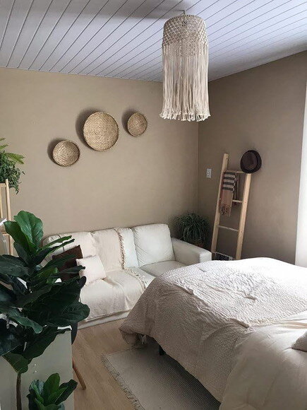 Tramas Lustre em arte macrame