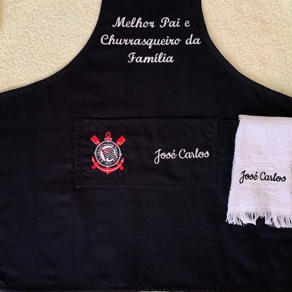 Avental para Churrasqueiro Cozinheiro Brim Times