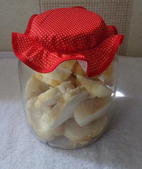 Capinhas decorativas para tampa de pote