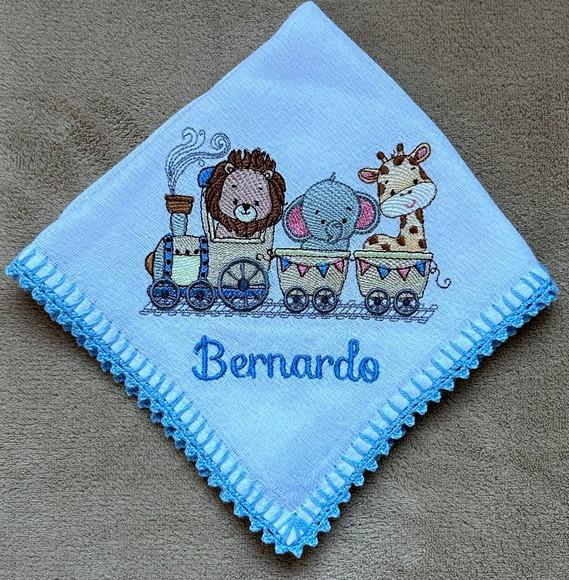 Fralda de Boca Bordada