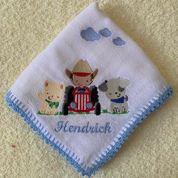 Fralda de Passeio Fazendinha