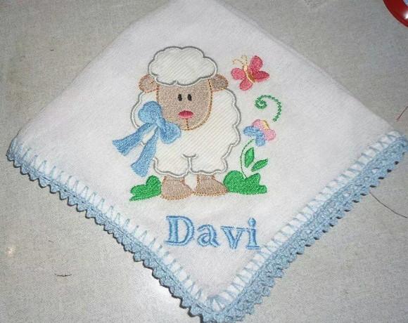 Fralda de Passeio Personalizada Menino