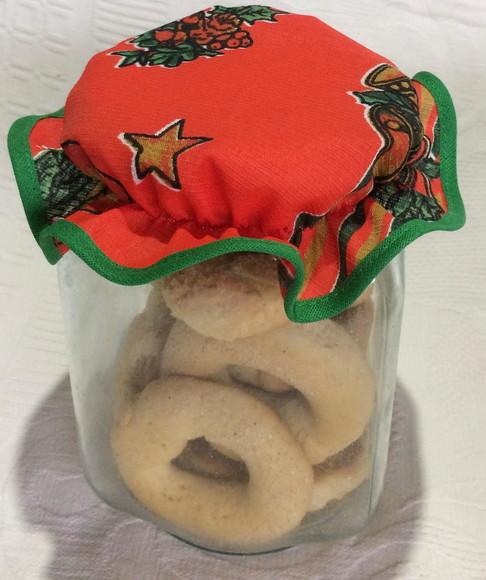 Jogo de Tampinhas p/ Potes Natal