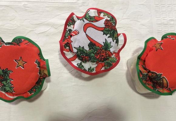 Jogo de Tampinhas p/ Potes Natal