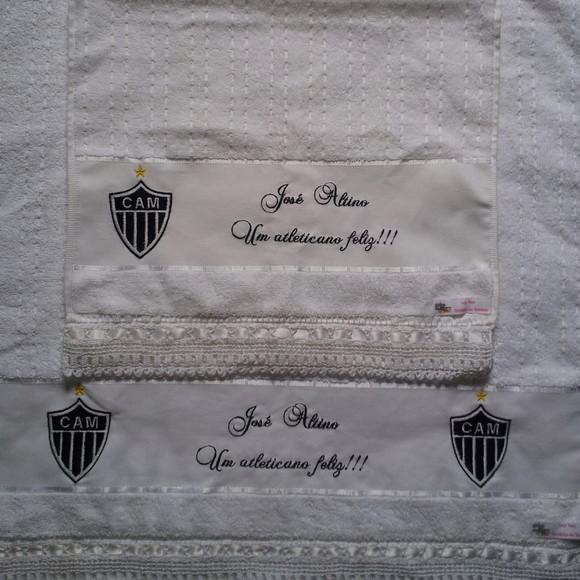 Jogo de Toalhas Personalizadas Times