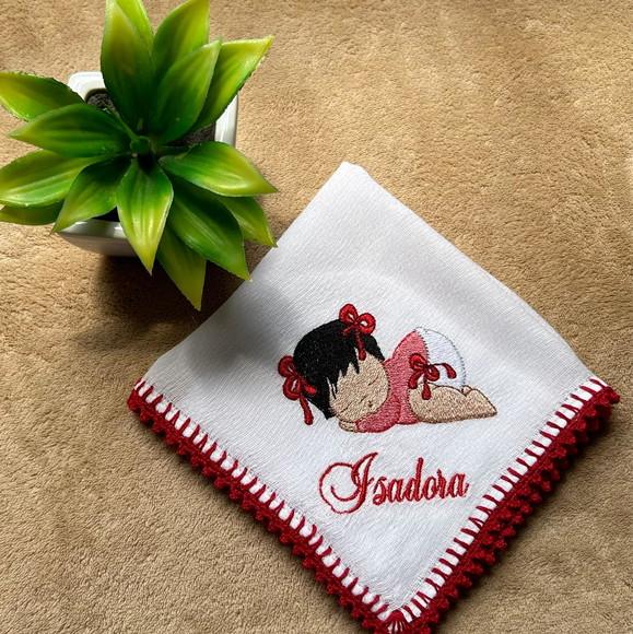 Kit 4 Fraldas de Passeio Bordadas