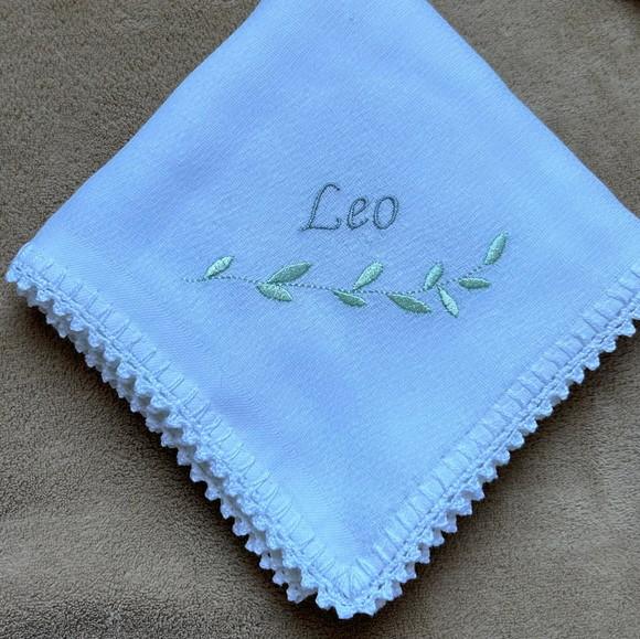 Kit 4 Fraldas de Passeio Bordadas