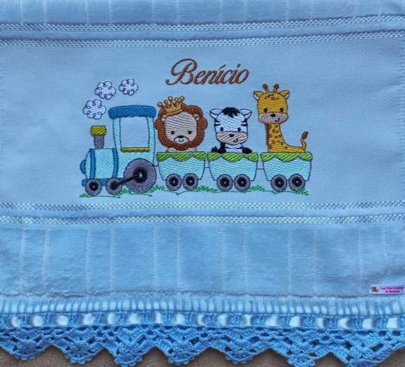 Kit 4 Toalhinhas Bordadas