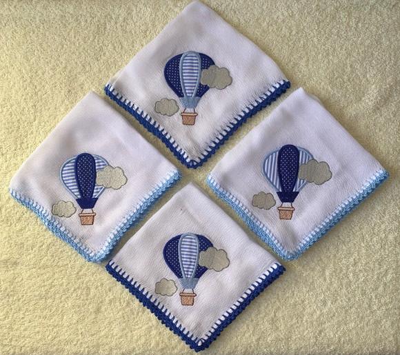 Kit de Fraldas de Boca Personalizadas Balões