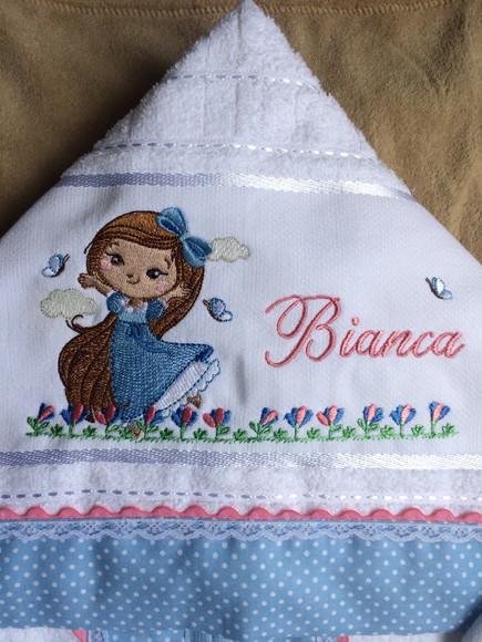 Kit Enxoval Bebê Bordado Princesa