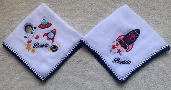 Kit Fraldas de Boca Personalizadas Espaço