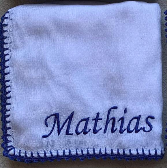 Kit Fraldas de Passeio Bordadas com Nome