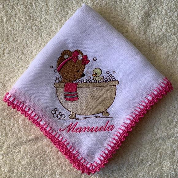 Kit Fraldas de Passeio Bordadas Personalizadas