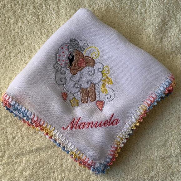 Kit Fraldas de Passeio Bordadas Personalizadas
