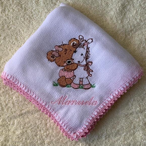 Kit Fraldas de Passeio Bordadas Personalizadas