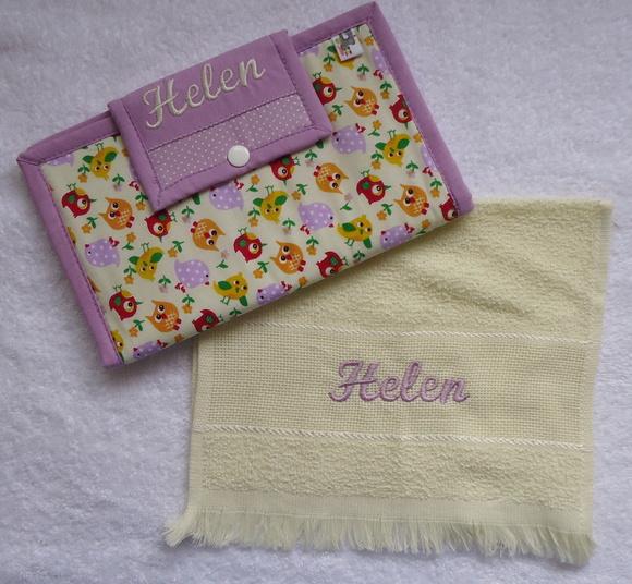 Kit Higiene Bucal Personalizado Feminino Infantil