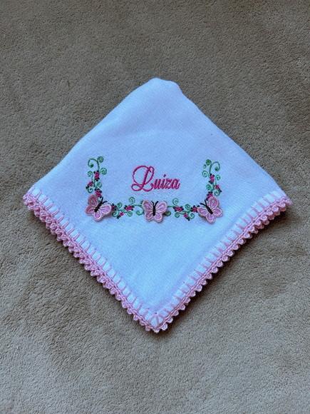 Kit para Bebê Personalizado Toalha e Fralda de Boca