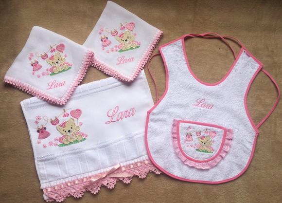 Kit para Bebê Personalizado Ursa