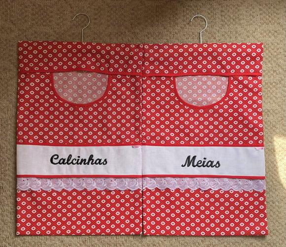 Kit Porta Calcinhas e Porta Meias