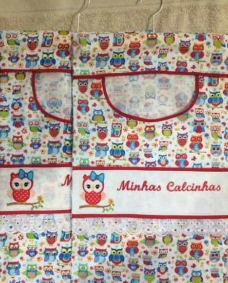 Kit Porta Calcinhas e Porta Sutiãs