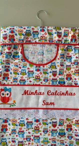 Kit Porta Calcinhas e Toalha para Cabelo