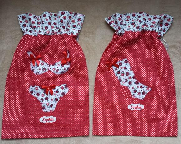 Kit Porta Lingerie e Porta Meias