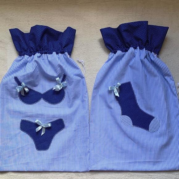 Kit Porta Lingerie e Porta Meias
