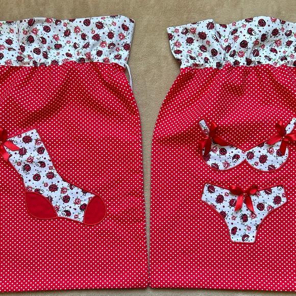 Kit Porta Lingerie e Porta Meias para Viagem