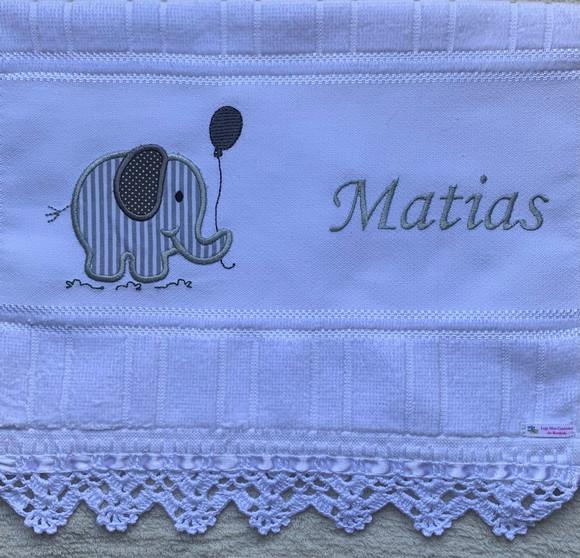 Kit Toalhinha e Fralda de Boca Elefante