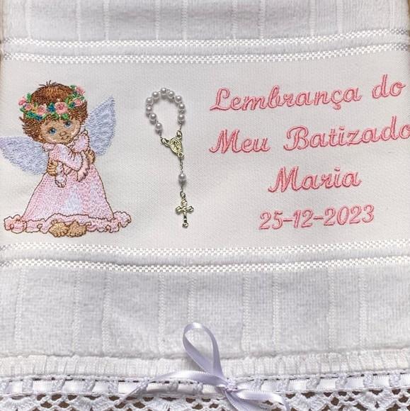 Lembrança para Batizado 4 Toalhinhas