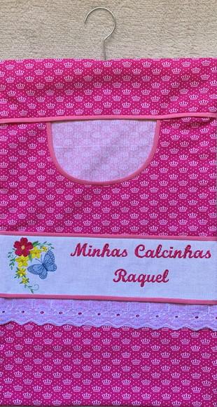 Porta Calcinhas Adulto Rosa