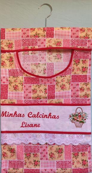 Porta Calcinhas Patchwork