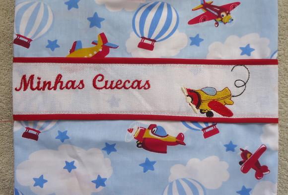Porta cuecas avião e balão