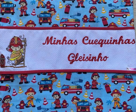 Porta Cuecas Infantil Bombeiros