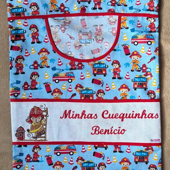 Porta Cuecas Infantil Bombeiros