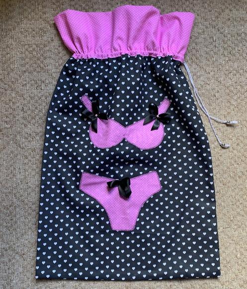 Porta lingerie para viagem