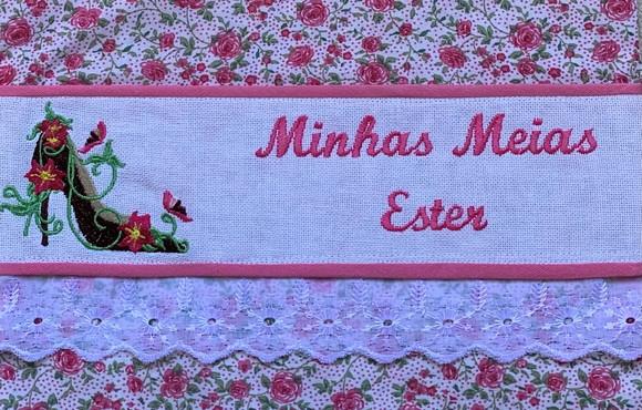 Porta Meias Adulto Feminino de Guarda Roupa