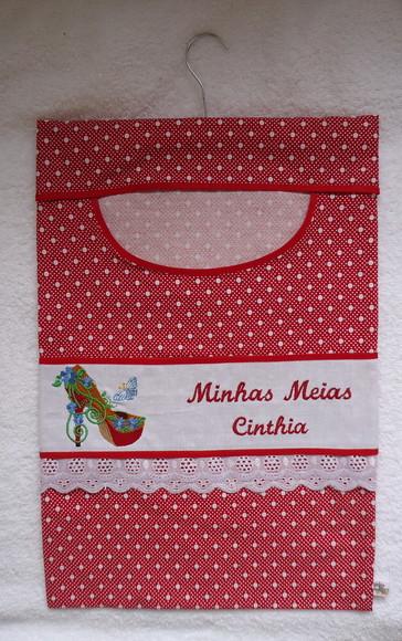 Porta Meias Adulto Feminino Personalizado