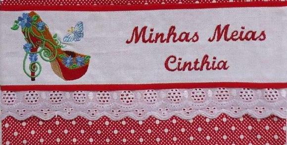 Porta Meias Adulto Feminino Personalizado