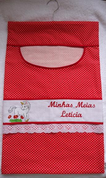Porta Meias Infantil de Guarda Roupa