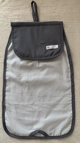 Puxa Saco Cinza Chevron