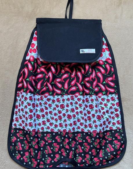Puxa Saco de Patchwork Pimentas