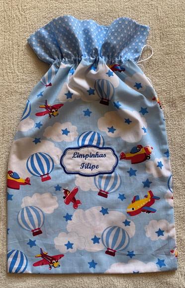 Saquinho Limpinhas Grande Infantil