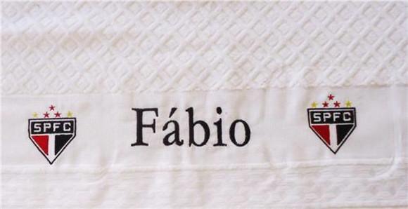 Toalha de Banho Bordada Times