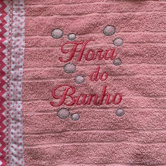 Toalha de Banho Infantil com Capuz Chuva de Amor Menina