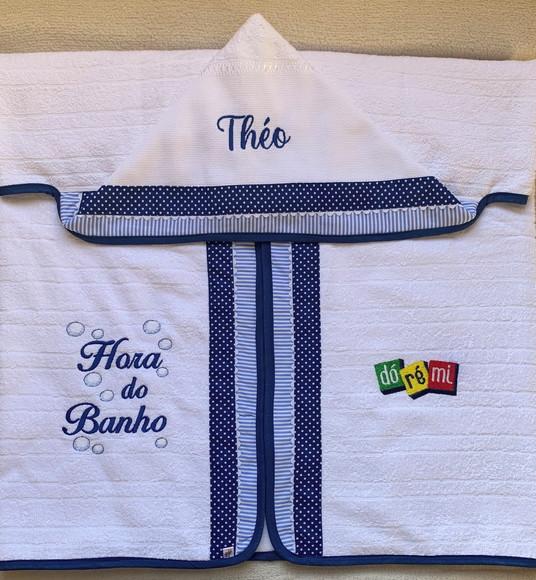 Toalha de Banho Infantil com Capuz para Escola