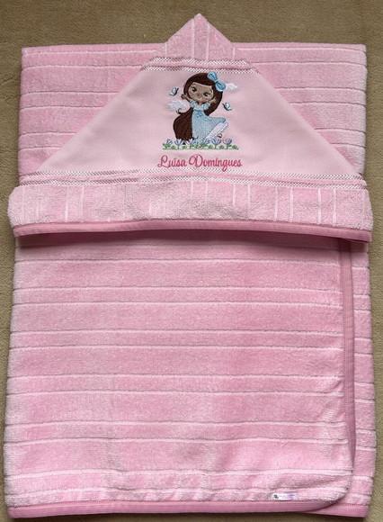 Toalha de Banho Infantil Princesa