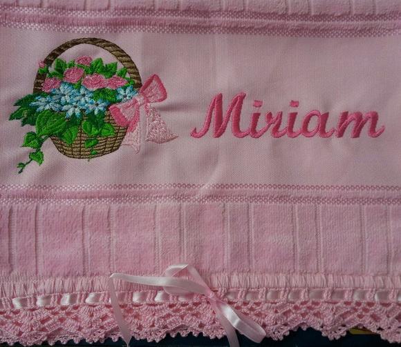 Toalha De Lavabo Personalizada Adulto