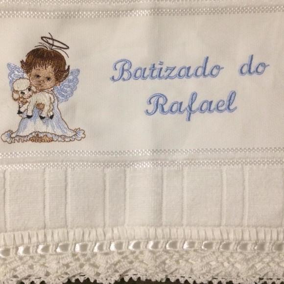 Toalha para Batizado Menino